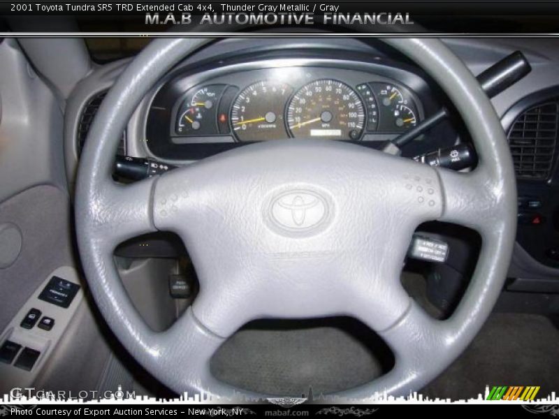 Thunder Gray Metallic / Gray 2001 Toyota Tundra SR5 TRD Extended Cab 4x4
