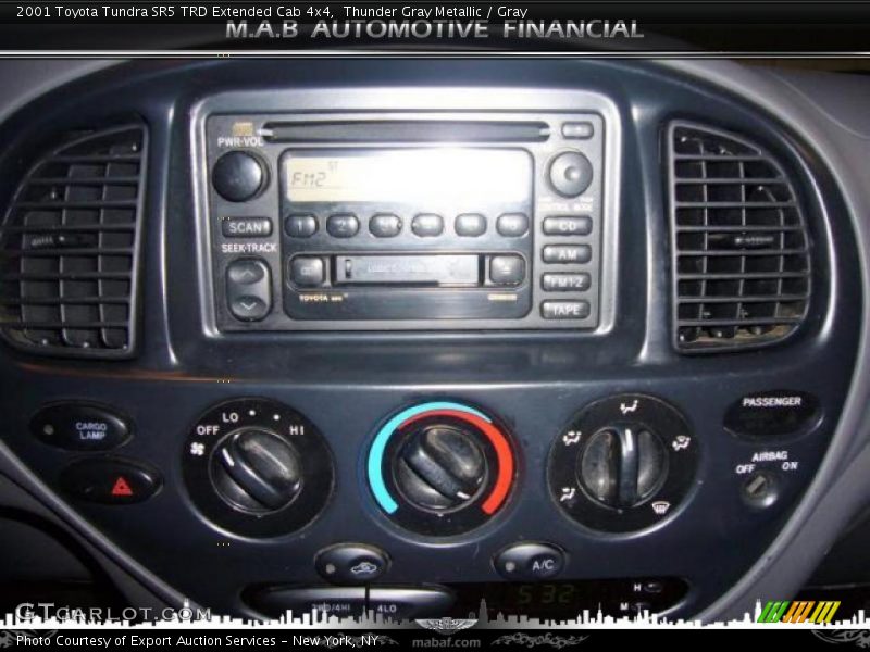 Thunder Gray Metallic / Gray 2001 Toyota Tundra SR5 TRD Extended Cab 4x4