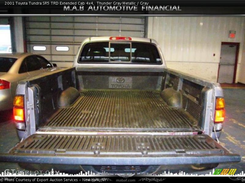 Thunder Gray Metallic / Gray 2001 Toyota Tundra SR5 TRD Extended Cab 4x4