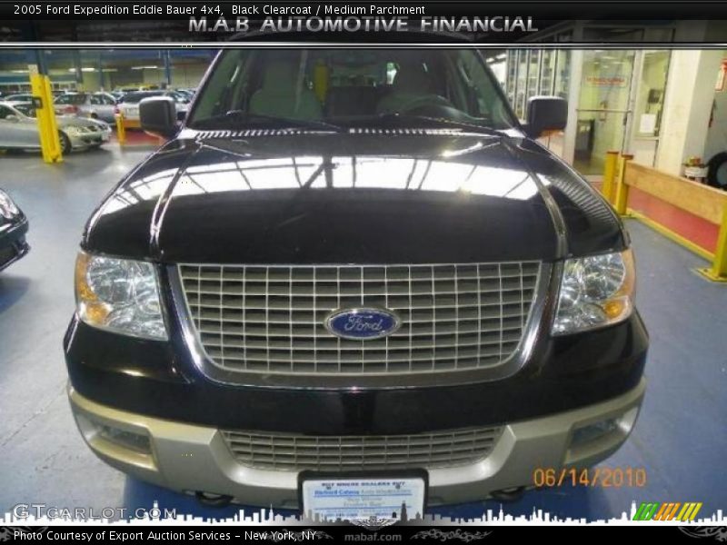 Black Clearcoat / Medium Parchment 2005 Ford Expedition Eddie Bauer 4x4