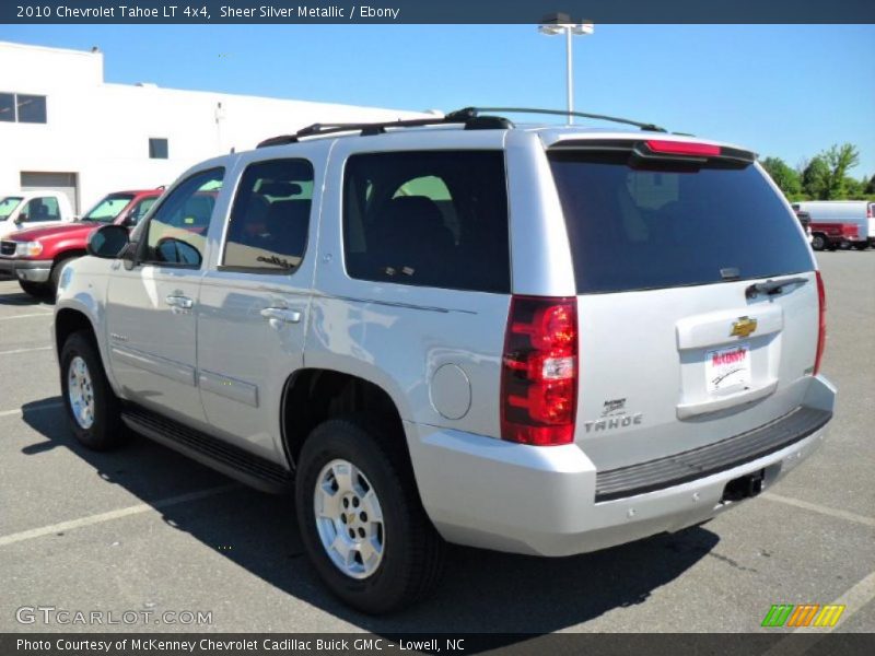 Sheer Silver Metallic / Ebony 2010 Chevrolet Tahoe LT 4x4
