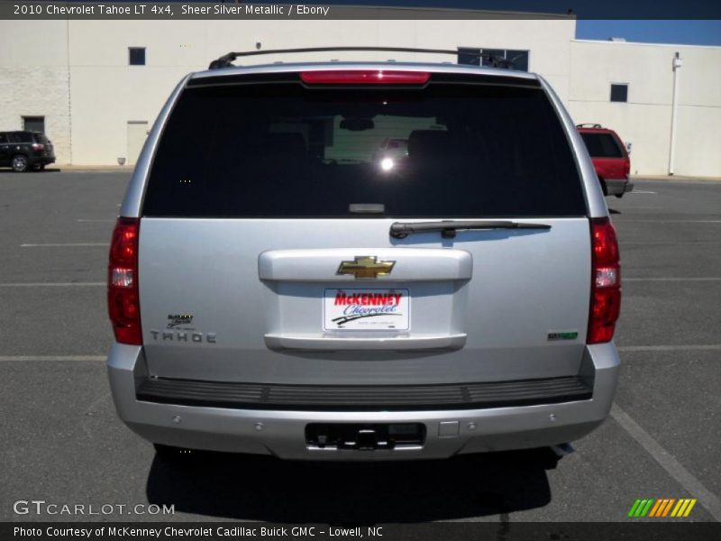 Sheer Silver Metallic / Ebony 2010 Chevrolet Tahoe LT 4x4