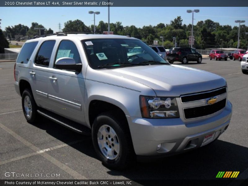 Sheer Silver Metallic / Ebony 2010 Chevrolet Tahoe LT 4x4
