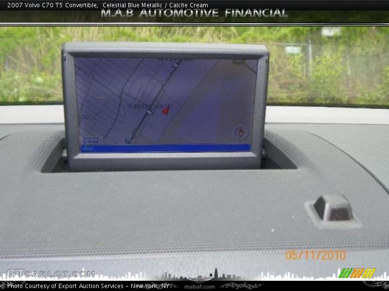 Celestial Blue Metallic / Calcite Cream 2007 Volvo C70 T5 Convertible