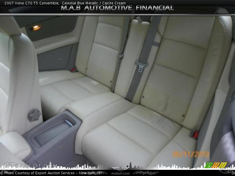 Celestial Blue Metallic / Calcite Cream 2007 Volvo C70 T5 Convertible