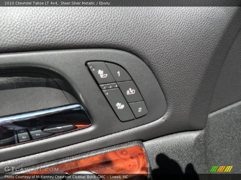 Sheer Silver Metallic / Ebony 2010 Chevrolet Tahoe LT 4x4