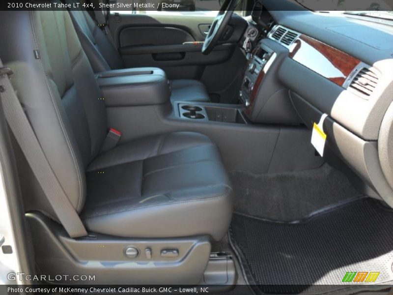 Sheer Silver Metallic / Ebony 2010 Chevrolet Tahoe LT 4x4