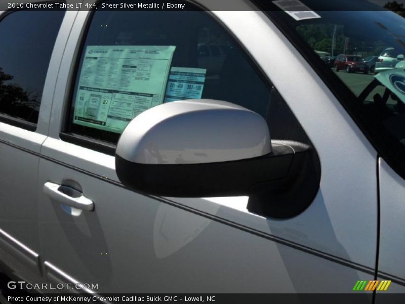 Sheer Silver Metallic / Ebony 2010 Chevrolet Tahoe LT 4x4