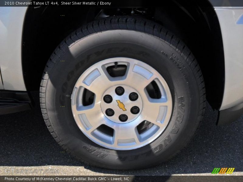 Sheer Silver Metallic / Ebony 2010 Chevrolet Tahoe LT 4x4