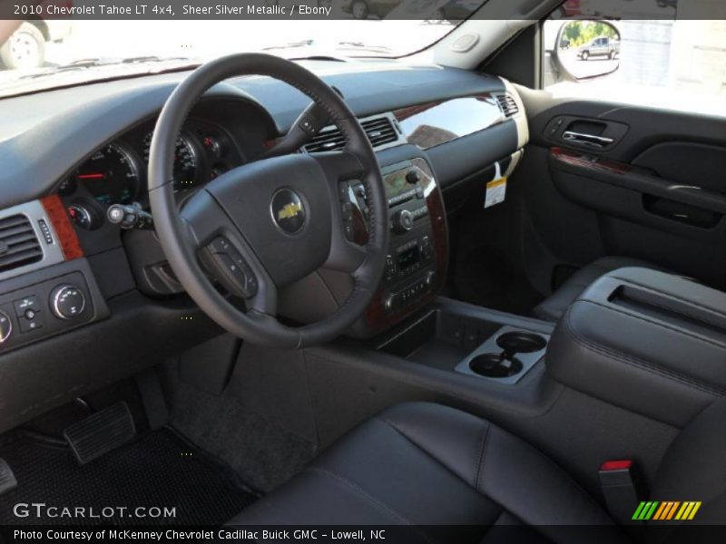 Sheer Silver Metallic / Ebony 2010 Chevrolet Tahoe LT 4x4