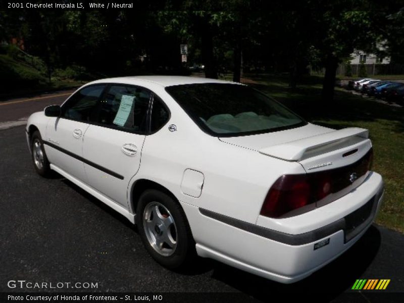 White / Neutral 2001 Chevrolet Impala LS