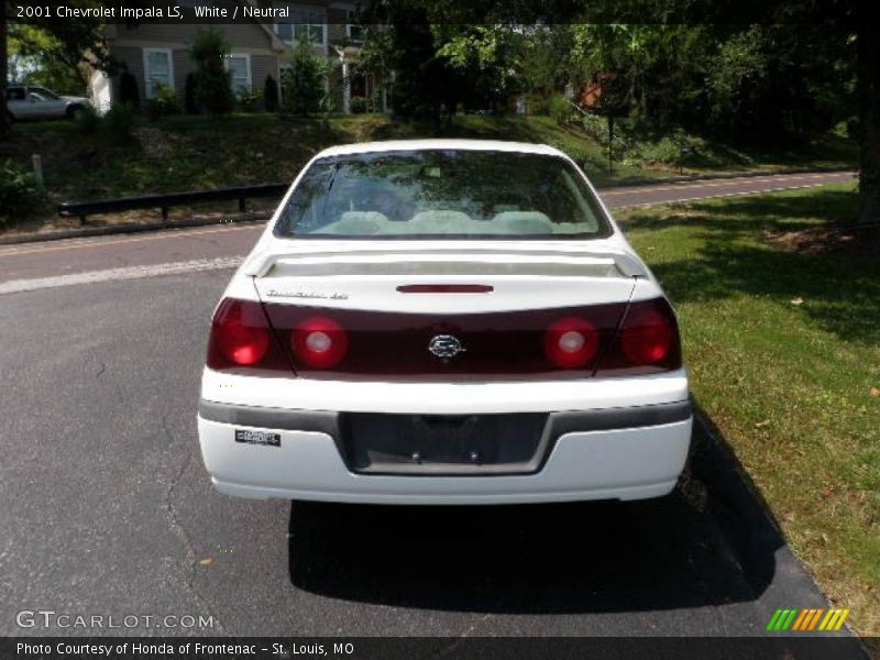 White / Neutral 2001 Chevrolet Impala LS