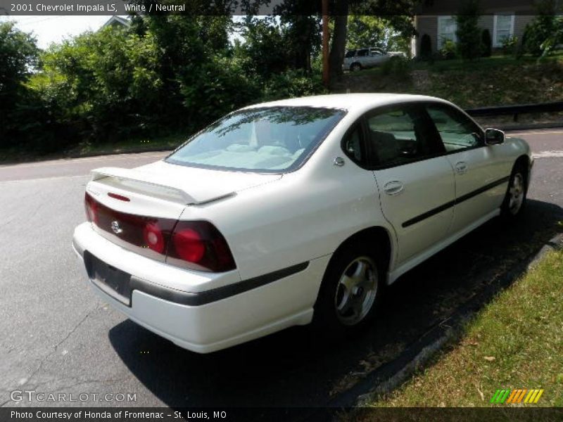 White / Neutral 2001 Chevrolet Impala LS