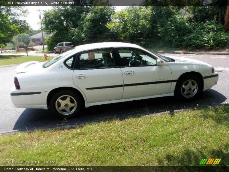White / Neutral 2001 Chevrolet Impala LS