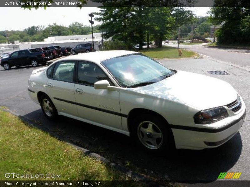 White / Neutral 2001 Chevrolet Impala LS