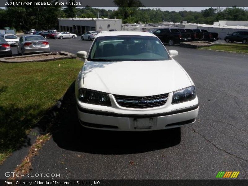 White / Neutral 2001 Chevrolet Impala LS