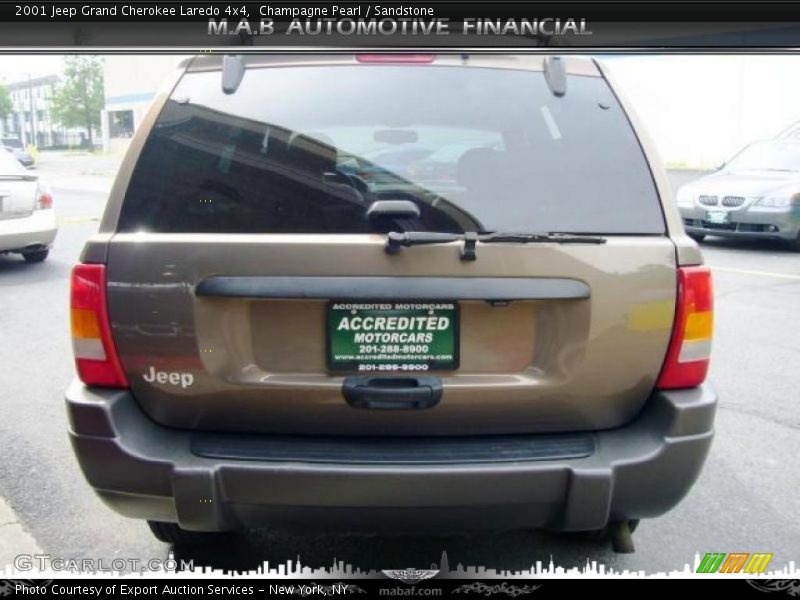 Champagne Pearl / Sandstone 2001 Jeep Grand Cherokee Laredo 4x4
