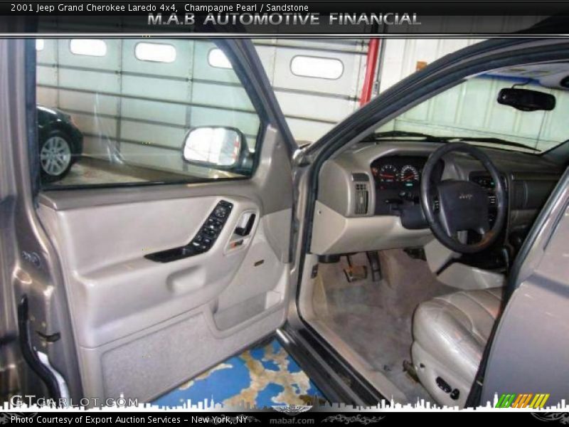 Champagne Pearl / Sandstone 2001 Jeep Grand Cherokee Laredo 4x4