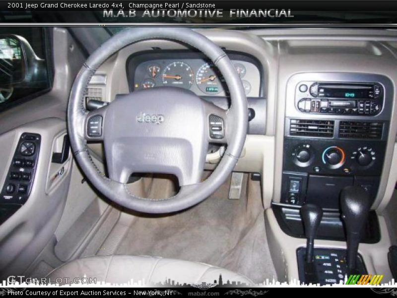 Champagne Pearl / Sandstone 2001 Jeep Grand Cherokee Laredo 4x4