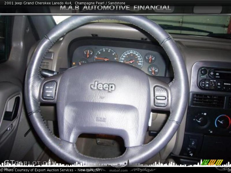 Champagne Pearl / Sandstone 2001 Jeep Grand Cherokee Laredo 4x4