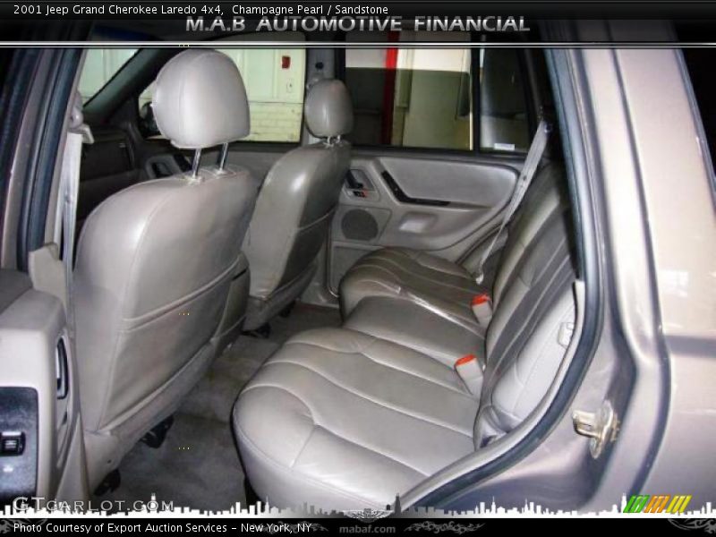Champagne Pearl / Sandstone 2001 Jeep Grand Cherokee Laredo 4x4