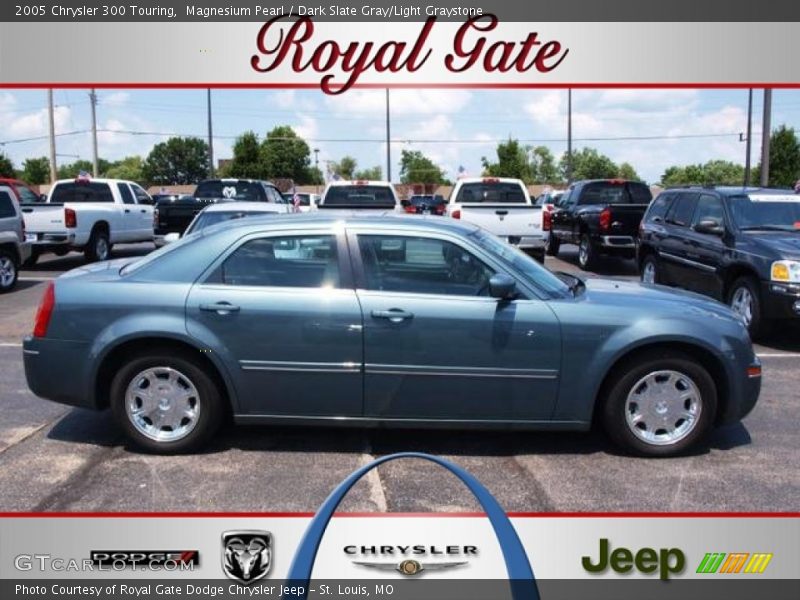 Magnesium Pearl / Dark Slate Gray/Light Graystone 2005 Chrysler 300 Touring