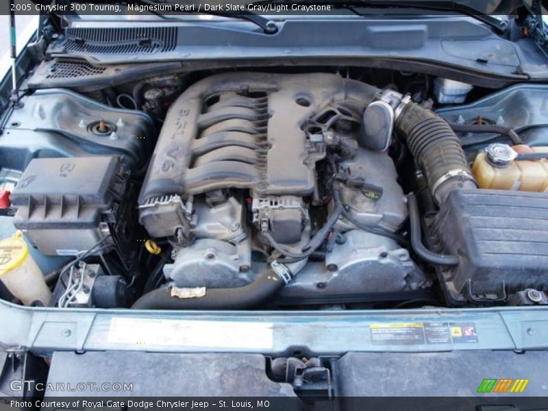 Magnesium Pearl / Dark Slate Gray/Light Graystone 2005 Chrysler 300 Touring