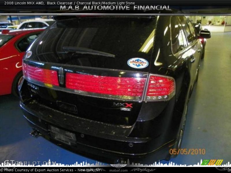 Black Clearcoat / Charcoal Black/Medium Light Stone 2008 Lincoln MKX AWD