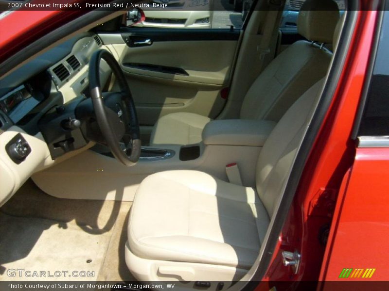 Precision Red / Neutral Beige 2007 Chevrolet Impala SS