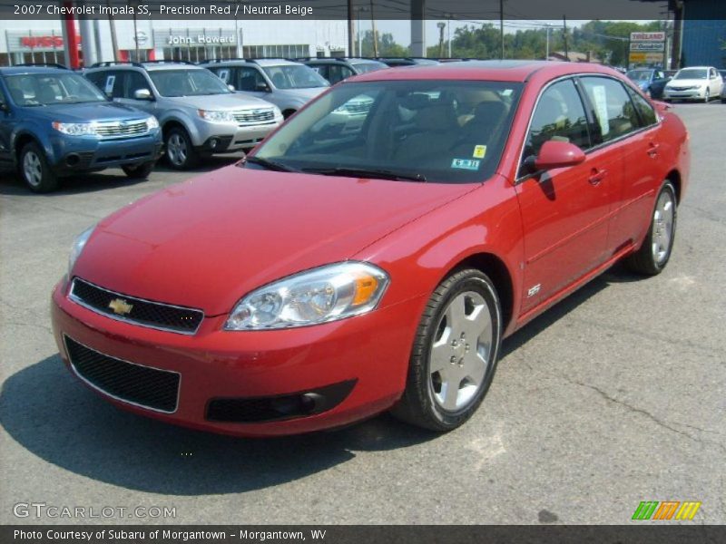 Precision Red / Neutral Beige 2007 Chevrolet Impala SS