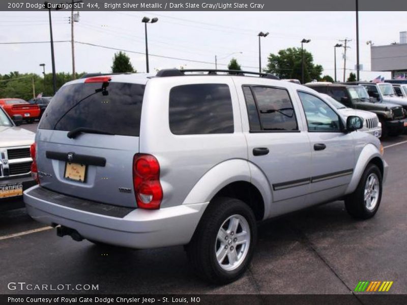 Bright Silver Metallic / Dark Slate Gray/Light Slate Gray 2007 Dodge Durango SLT 4x4