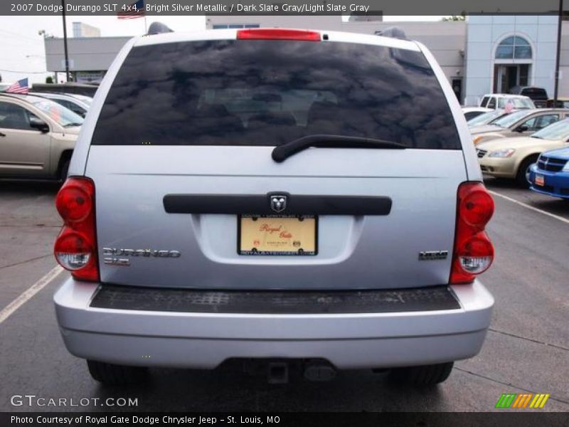 Bright Silver Metallic / Dark Slate Gray/Light Slate Gray 2007 Dodge Durango SLT 4x4