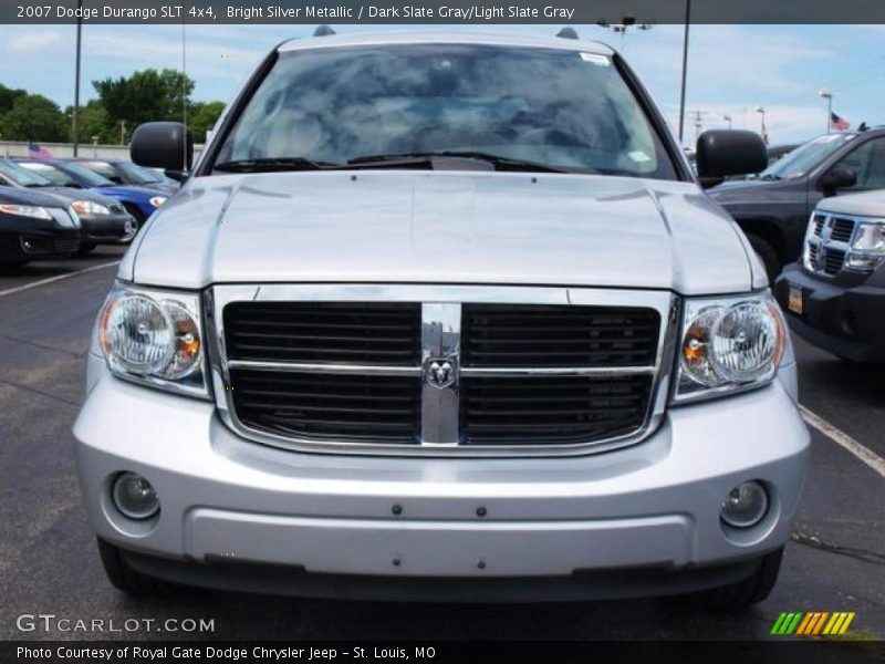 Bright Silver Metallic / Dark Slate Gray/Light Slate Gray 2007 Dodge Durango SLT 4x4