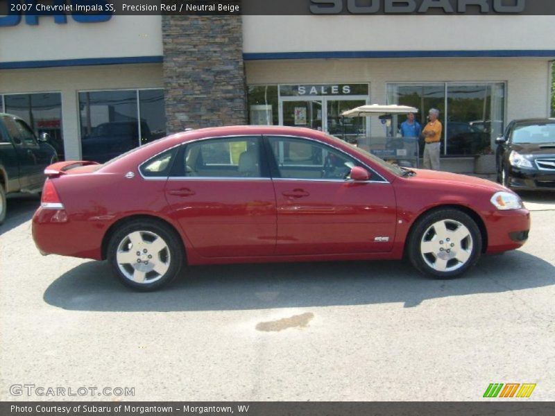 Precision Red / Neutral Beige 2007 Chevrolet Impala SS