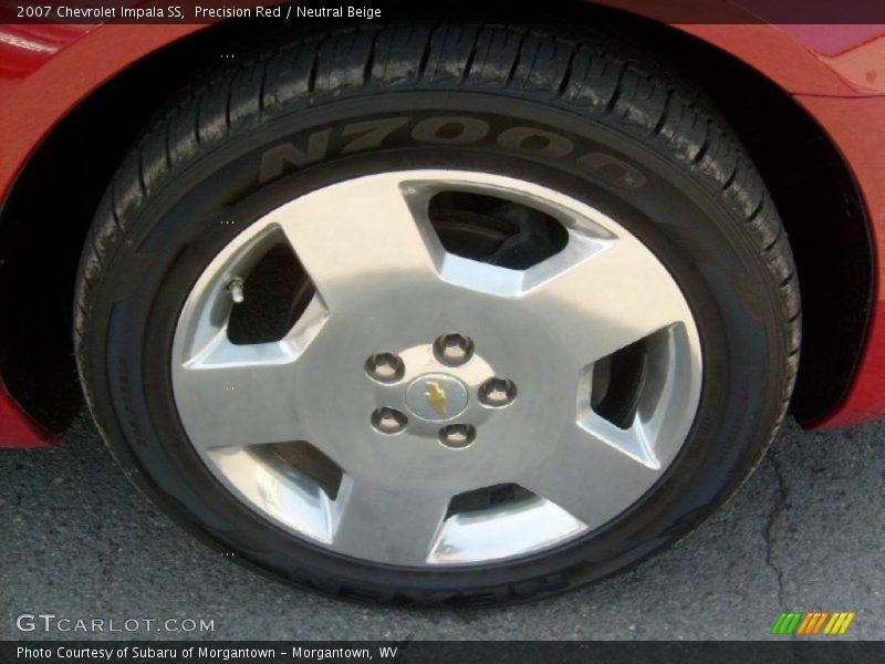 Precision Red / Neutral Beige 2007 Chevrolet Impala SS