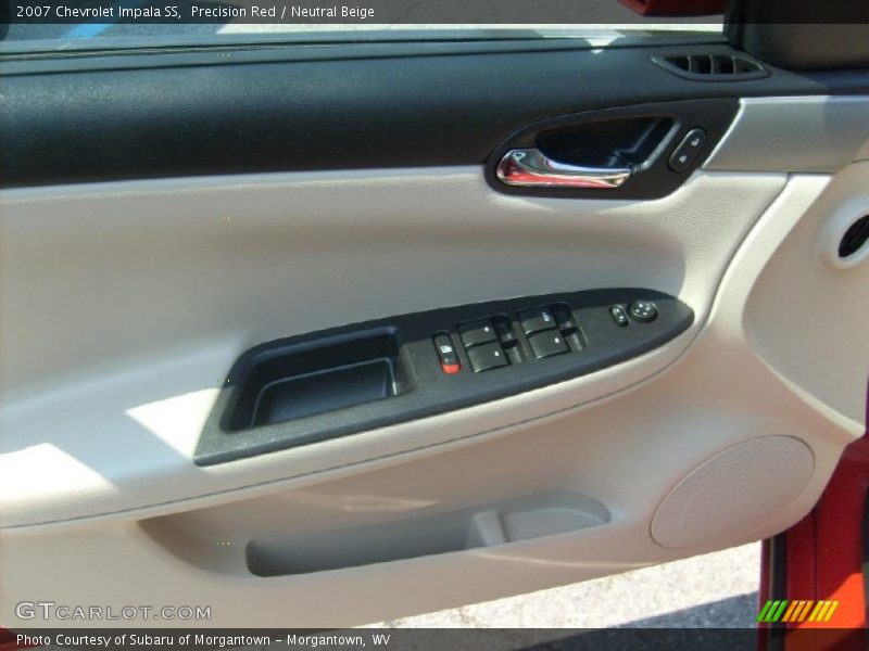 Precision Red / Neutral Beige 2007 Chevrolet Impala SS
