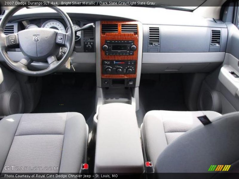 Bright Silver Metallic / Dark Slate Gray/Light Slate Gray 2007 Dodge Durango SLT 4x4