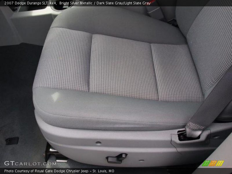 Bright Silver Metallic / Dark Slate Gray/Light Slate Gray 2007 Dodge Durango SLT 4x4