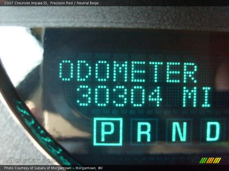 Precision Red / Neutral Beige 2007 Chevrolet Impala SS