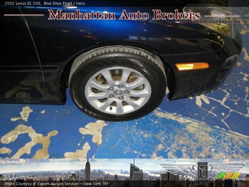 Blue Onyx Pearl / Ivory 2002 Lexus ES 300