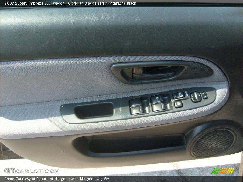 Obsidian Black Pearl / Anthracite Black 2007 Subaru Impreza 2.5i Wagon