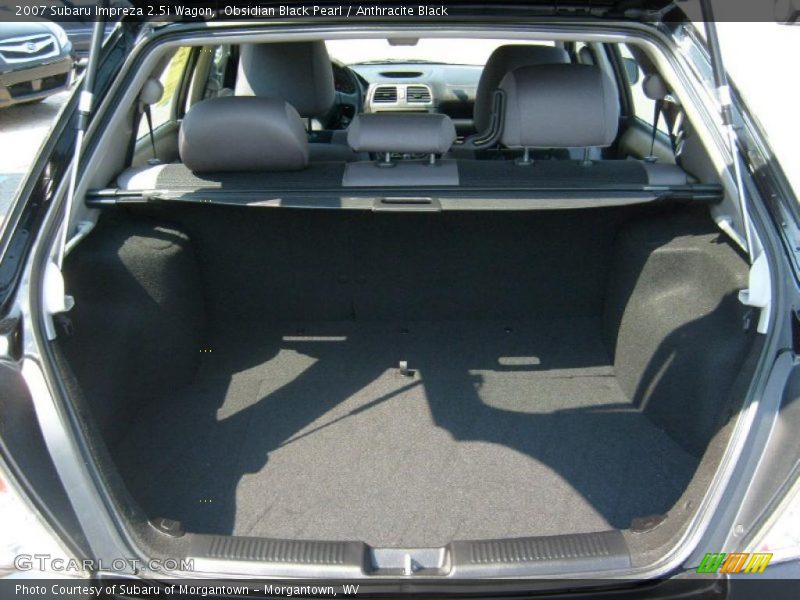 Obsidian Black Pearl / Anthracite Black 2007 Subaru Impreza 2.5i Wagon