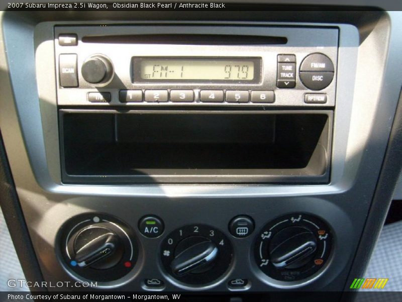 Obsidian Black Pearl / Anthracite Black 2007 Subaru Impreza 2.5i Wagon