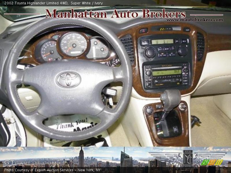 Super White / Ivory 2002 Toyota Highlander Limited 4WD