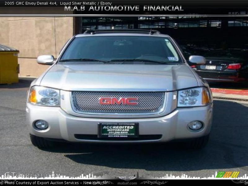 Liquid Silver Metallic / Ebony 2005 GMC Envoy Denali 4x4