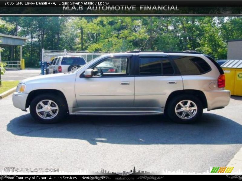 Liquid Silver Metallic / Ebony 2005 GMC Envoy Denali 4x4