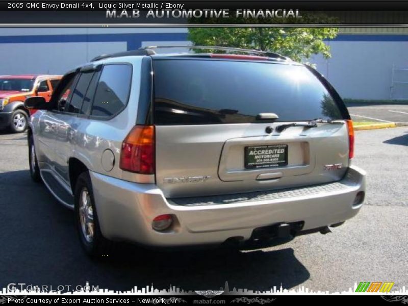 Liquid Silver Metallic / Ebony 2005 GMC Envoy Denali 4x4