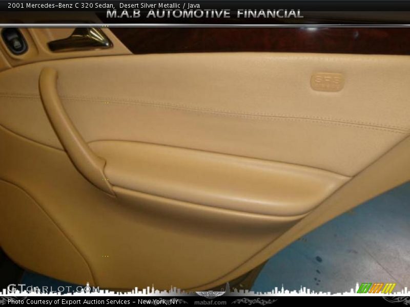 Desert Silver Metallic / Java 2001 Mercedes-Benz C 320 Sedan