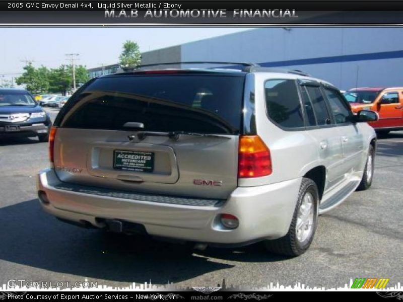 Liquid Silver Metallic / Ebony 2005 GMC Envoy Denali 4x4