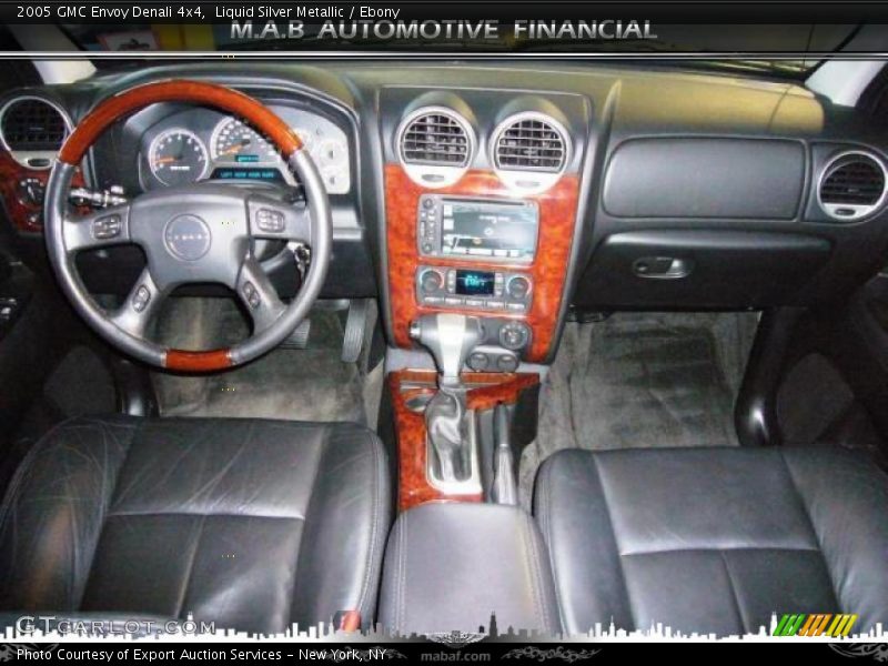 Liquid Silver Metallic / Ebony 2005 GMC Envoy Denali 4x4